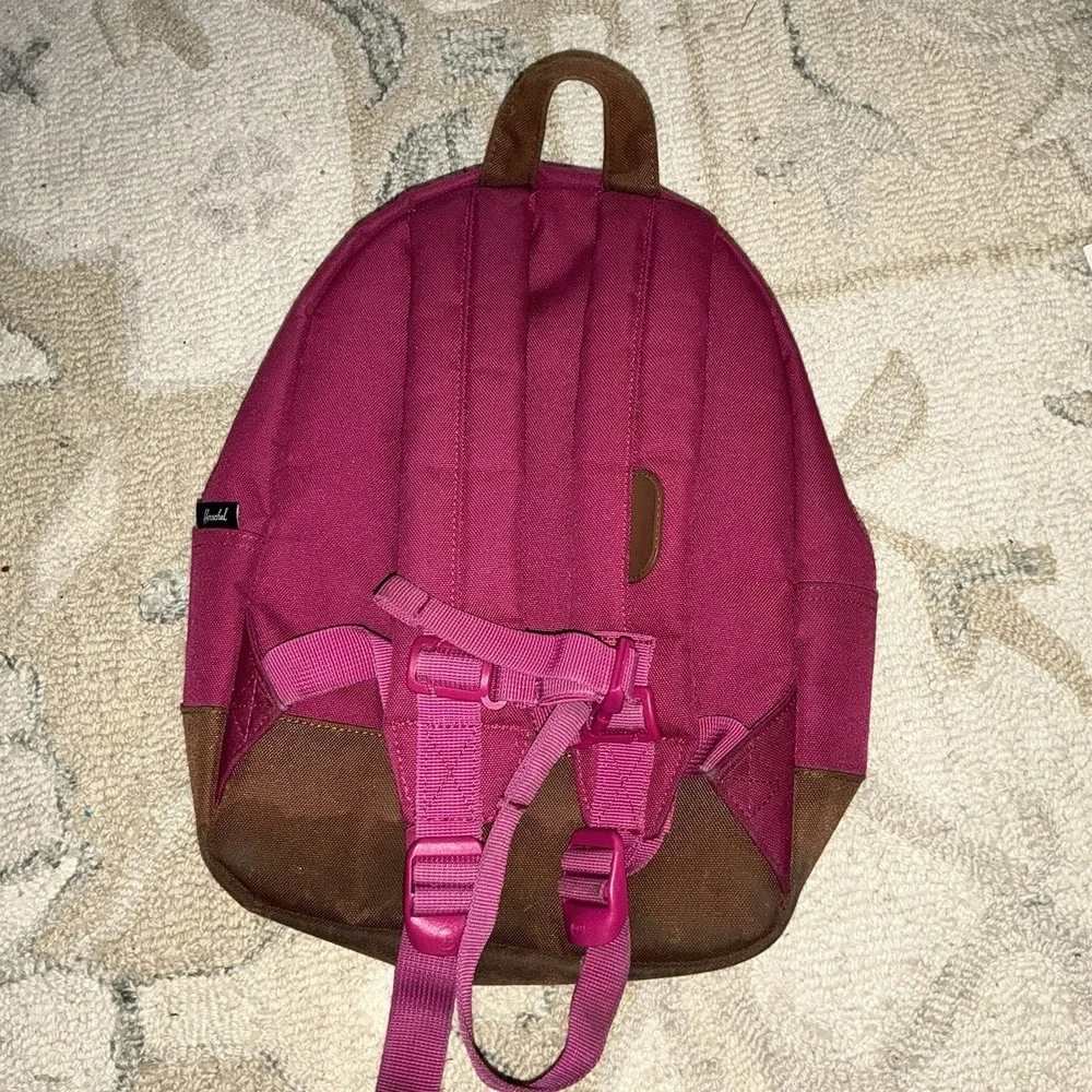 Herschel Pink Purple Backpack‎ Rucksack Sports School Small Mini